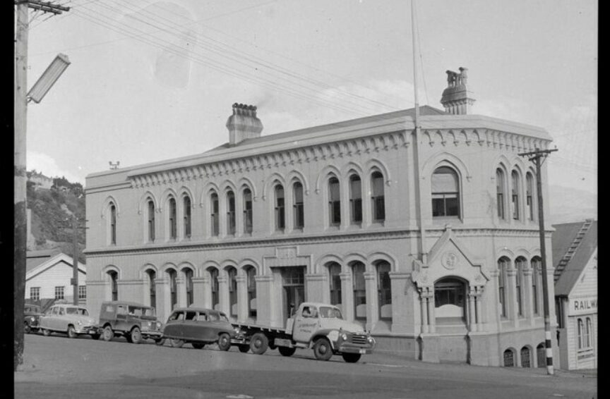 Object 12982 1 Lyttelton Harbour Board and Railway Goods Office 1961