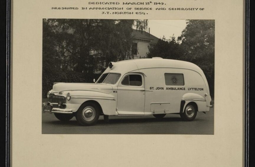 Number 3 ambulance lyttelton