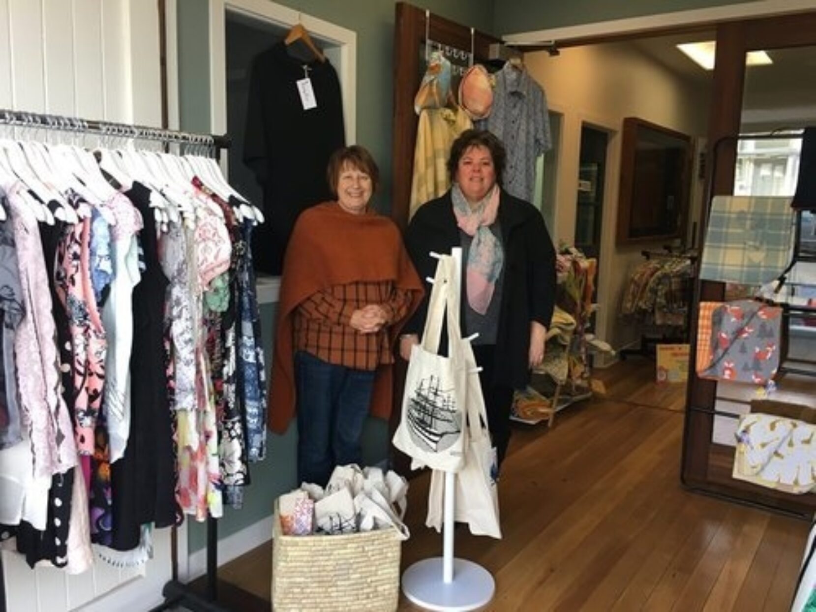 Karen Saunders-Swann and Trish Robertson