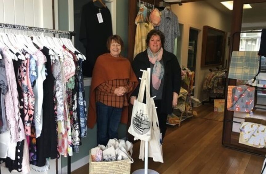 Karen Saunders-Swann and Trish Robertson