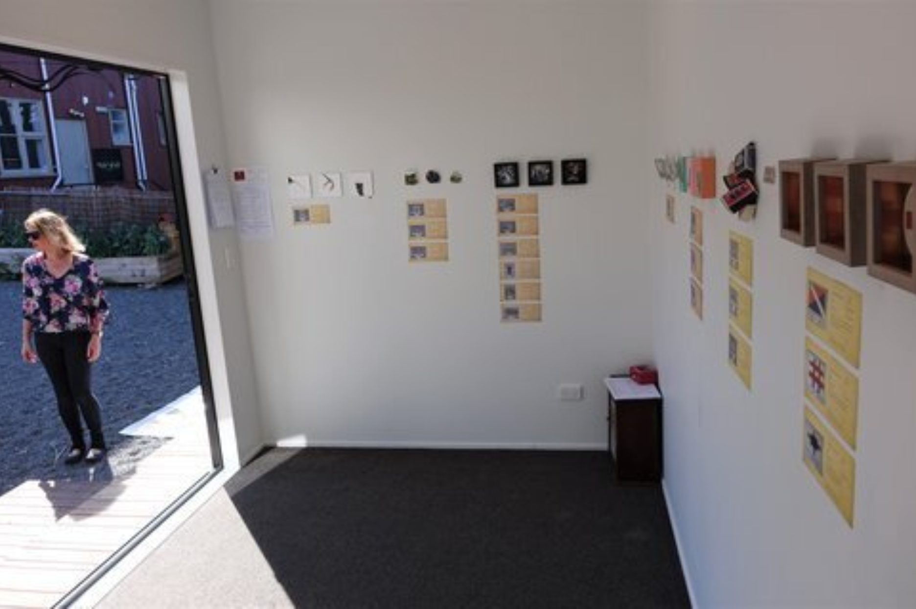 Miniature gallery interior