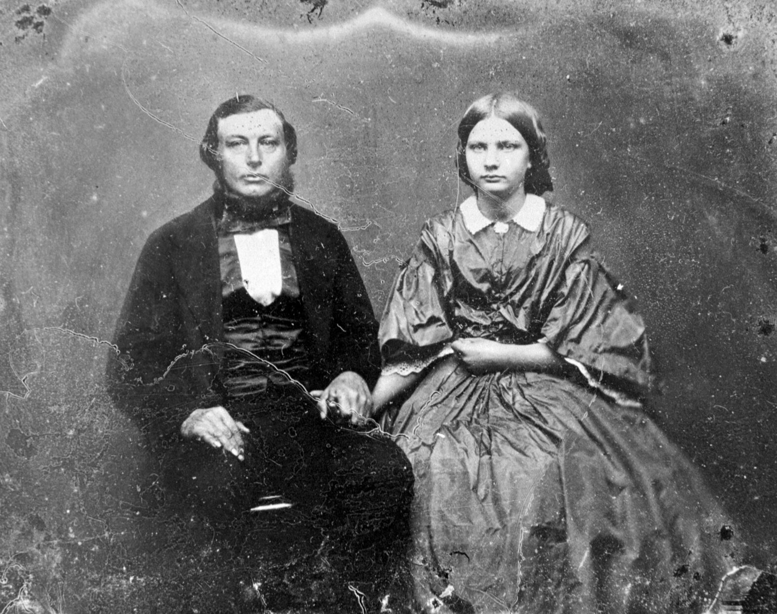 Edward Morey and daughter Myra Martha