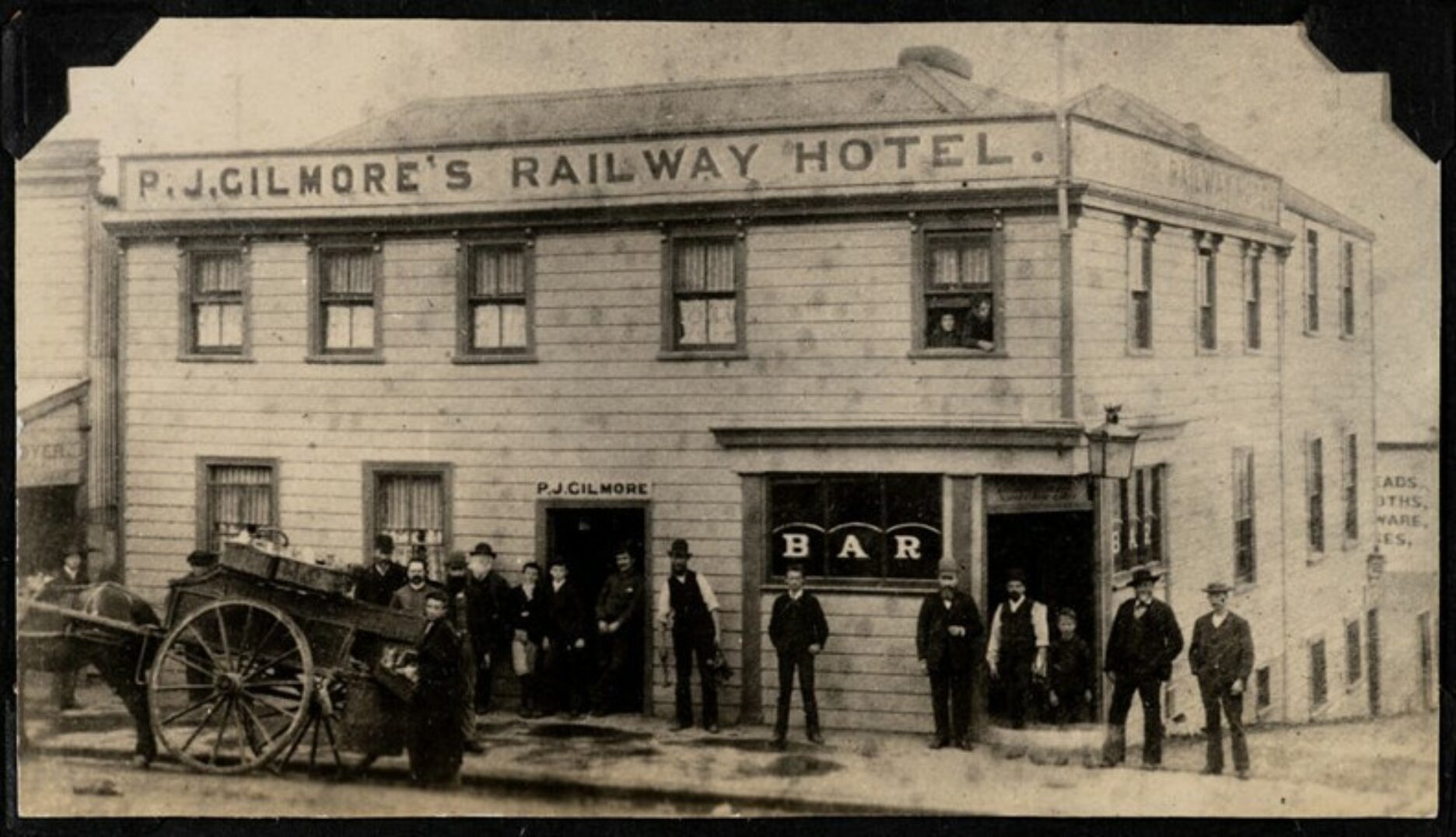 The old Railway Hotel