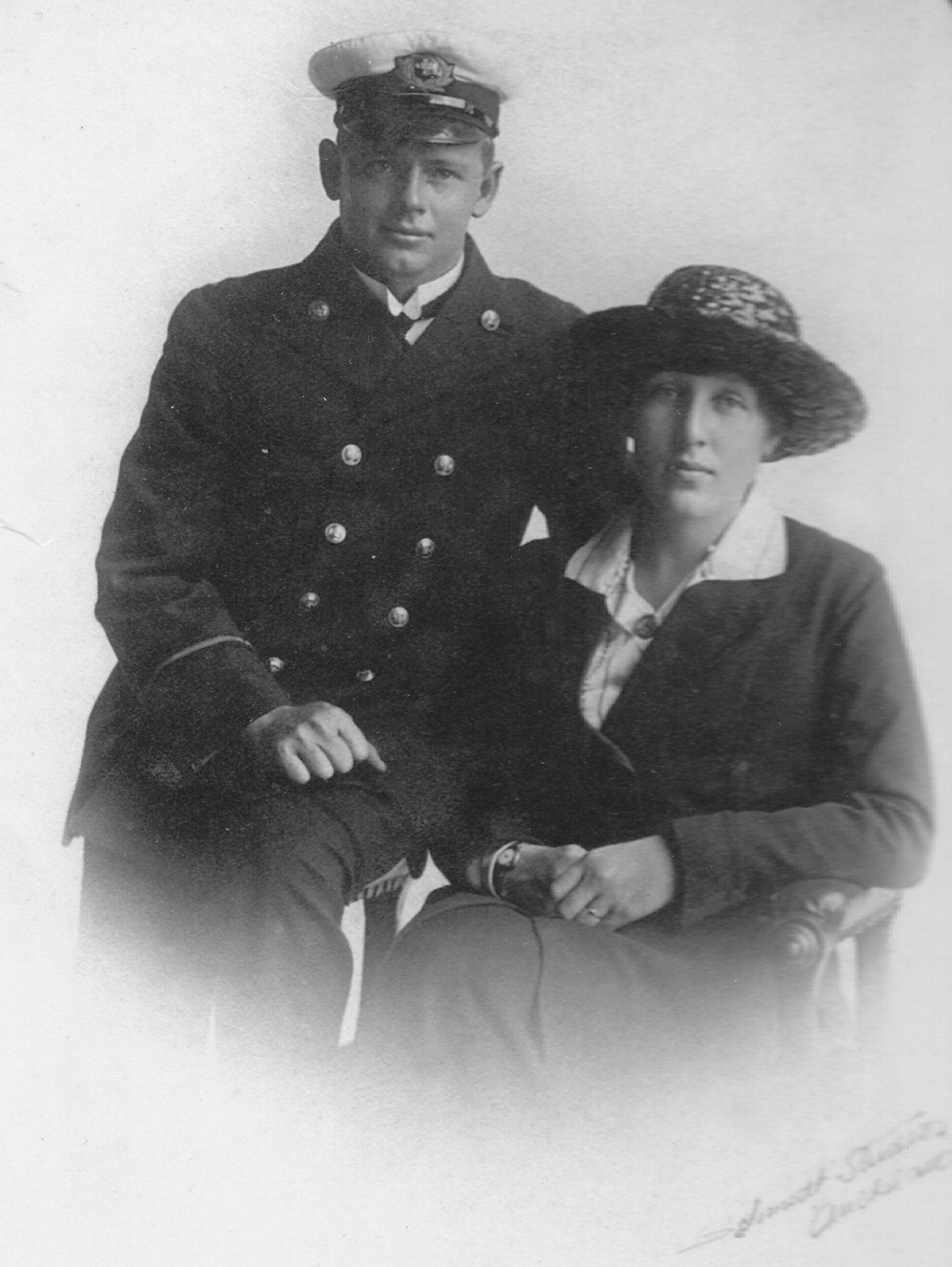 Oscar and Sarah Rixon 1921