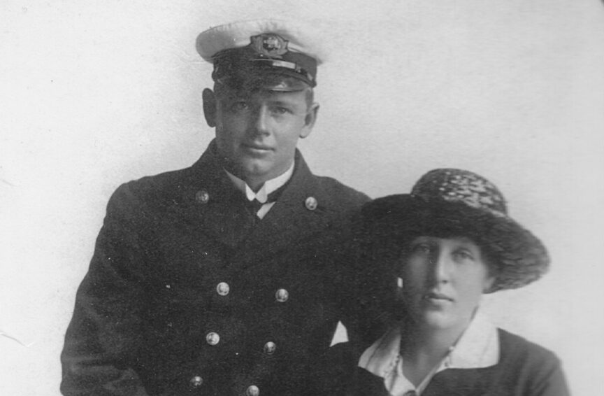 Oscar and Sarah Rixon 1921